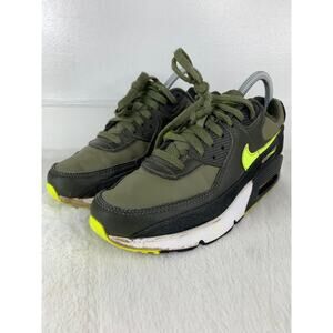 Nike Air Max 90 GS Medium Olive Volt DV3607-200 Youth 5 / Women’s 6.5